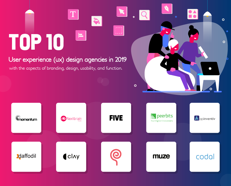 List of top UX design agencies in 2019